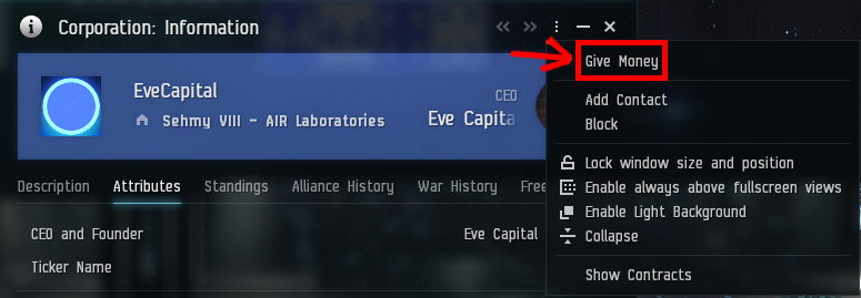 Deposit tutorial step 2